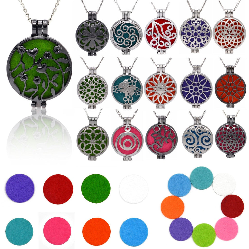 Aromatherapy Necklace - Essential Oil Diffuser Pendant