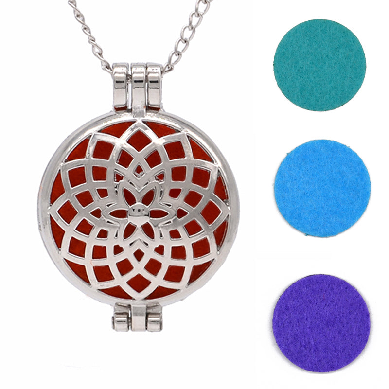 Aromatherapy Necklace - Essential Oil Diffuser Pendant