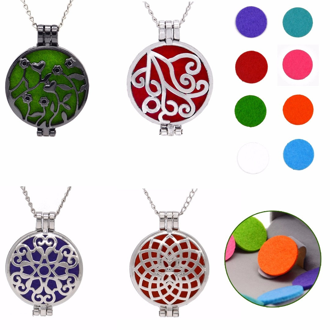 Aromatherapy Necklace - Essential Oil Diffuser Pendant