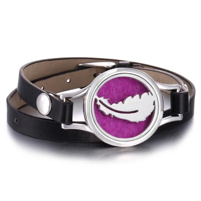 Aromatherapy Bracelet - Essential Oils Diffuser Pendant