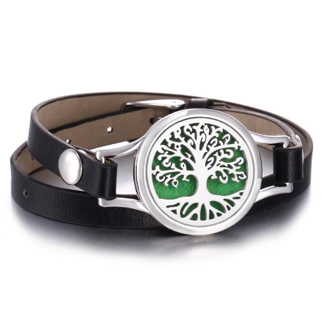 Aromatherapy Bracelet - Essential Oils Diffuser Pendant