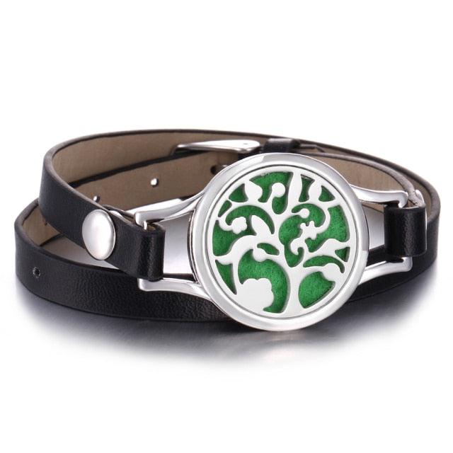 Aromatherapy Bracelet - Essential Oils Diffuser Pendant