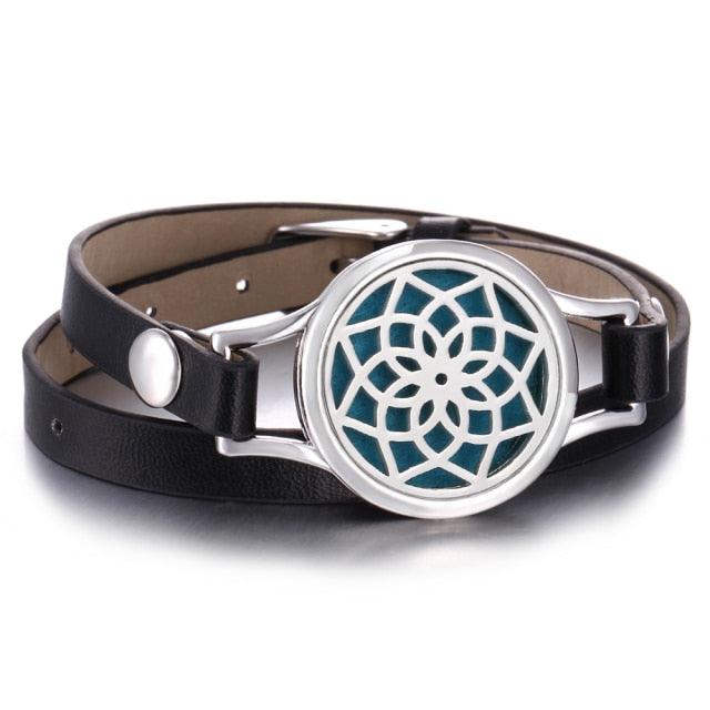 Aromatherapy Bracelet - Essential Oils Diffuser Pendant