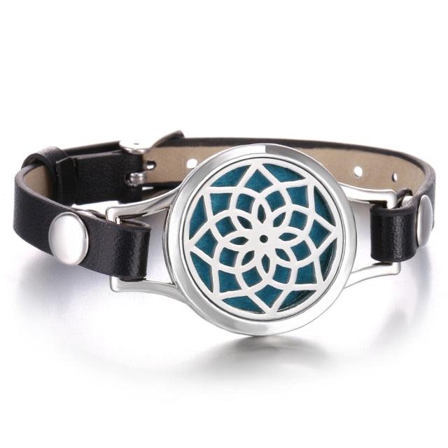 Aromatherapy Bracelet - Essential Oils Diffuser Pendant