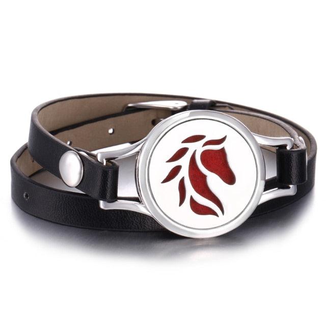 Aromatherapy Bracelet - Essential Oils Diffuser Pendant