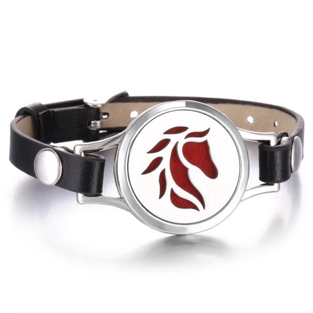 Aromatherapy Bracelet - Essential Oils Diffuser Pendant