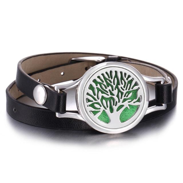 Aromatherapy Bracelet - Essential Oils Diffuser Pendant