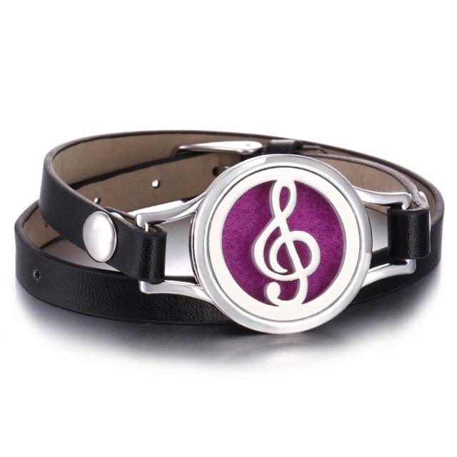 Aromatherapy Bracelet - Essential Oils Diffuser Pendant