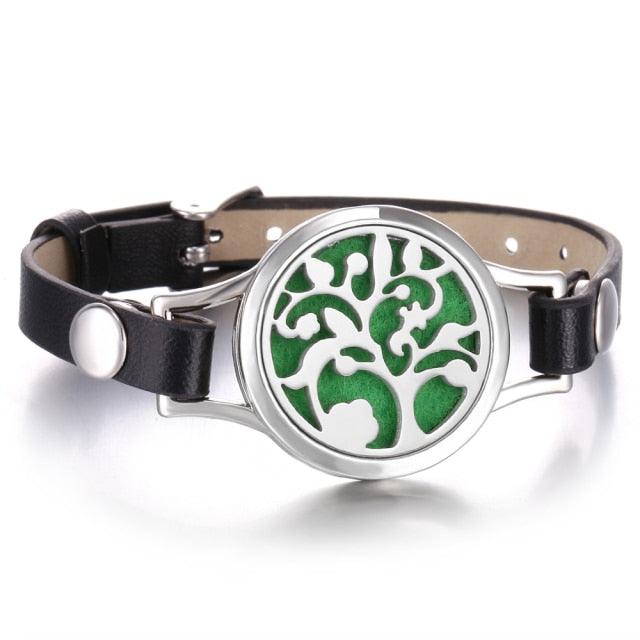 Aromatherapy Bracelet - Essential Oils Diffuser Pendant