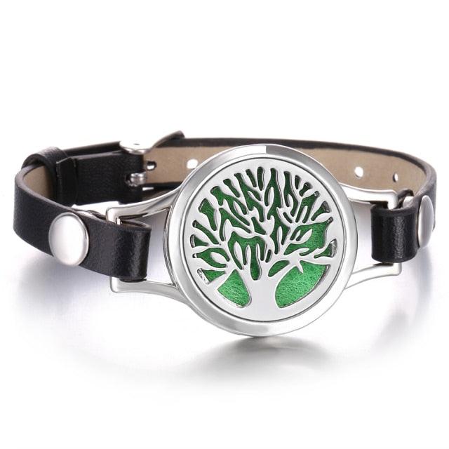 Aromatherapy Bracelet - Essential Oils Diffuser Pendant
