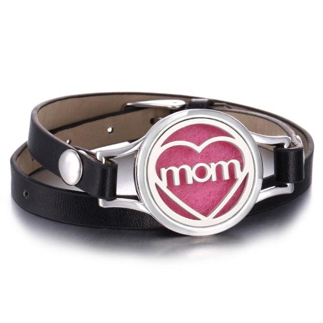 Aromatherapy Bracelet - Essential Oils Diffuser Pendant