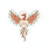 The Healing Vortex Logo - Isolated Design